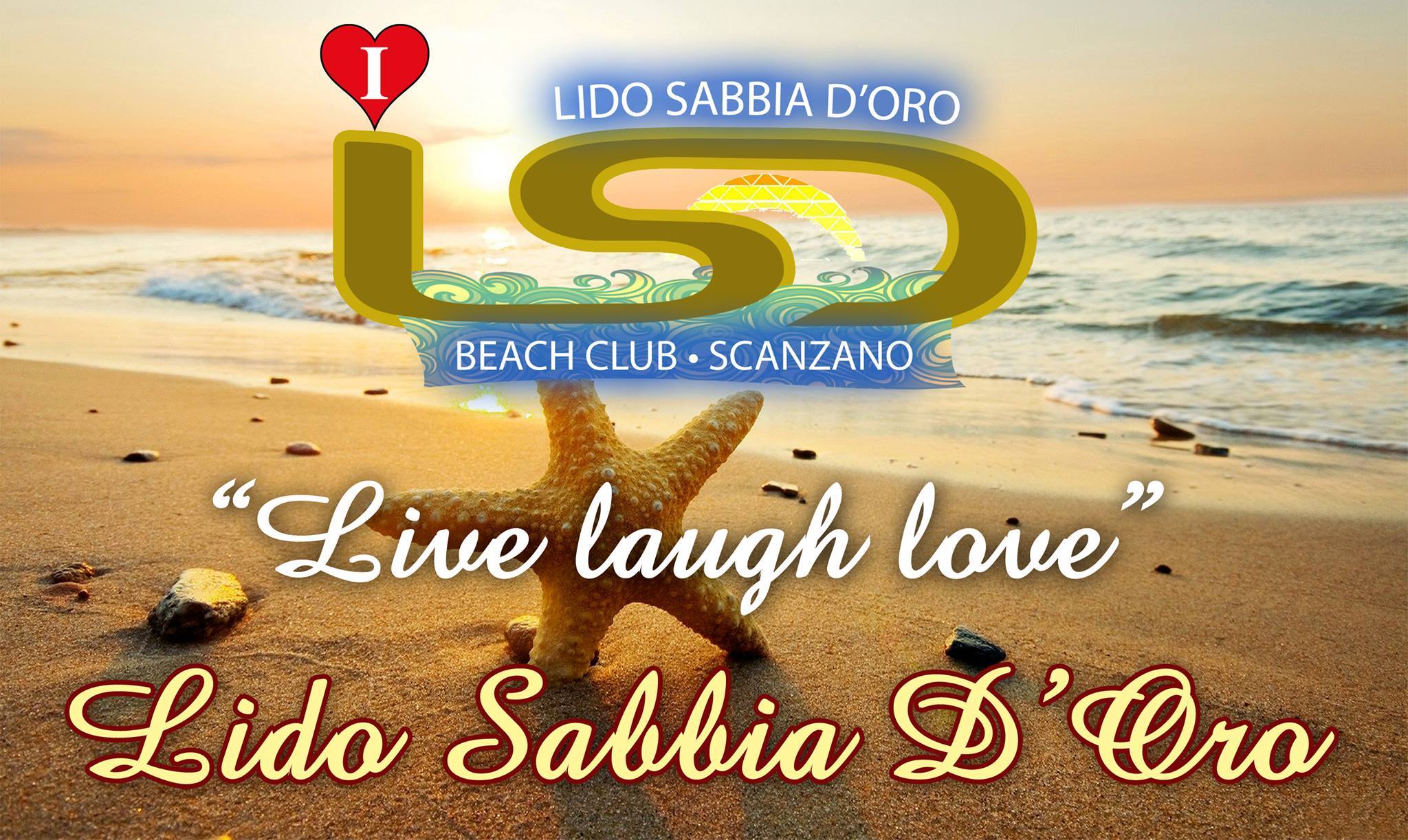 I LOVE LIDO SABBIA D'ORO - BEACH CLUB