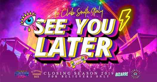Closing Season 2019 • See you later • 30.08