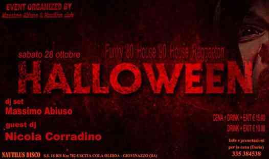 Sabato Sera Great Fun: "Halloween Party" Djs Abiuso & Corradino