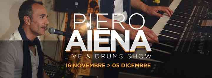 Filou Club - Novembre 2017 - Piero Aiena Live & Drums Show