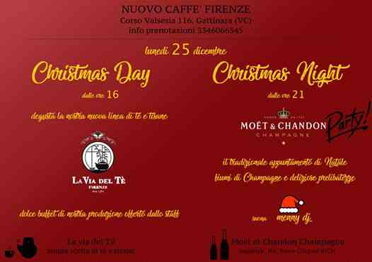 Christmas Moët Party - Nuovo Caffè Firenze