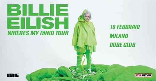 Billie Eilish in concerto a Milano
