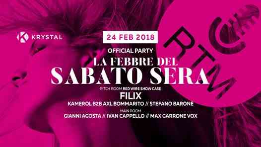 La Febbre del Sabato Sera ▼ Official Party RTM ▼ Sab 24 Feb