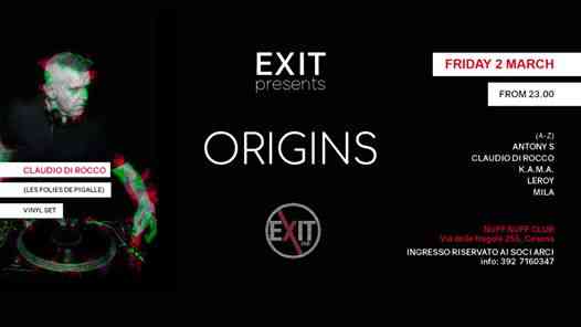 02.03 Exit club pres. Origins : Claudio di Rocco
