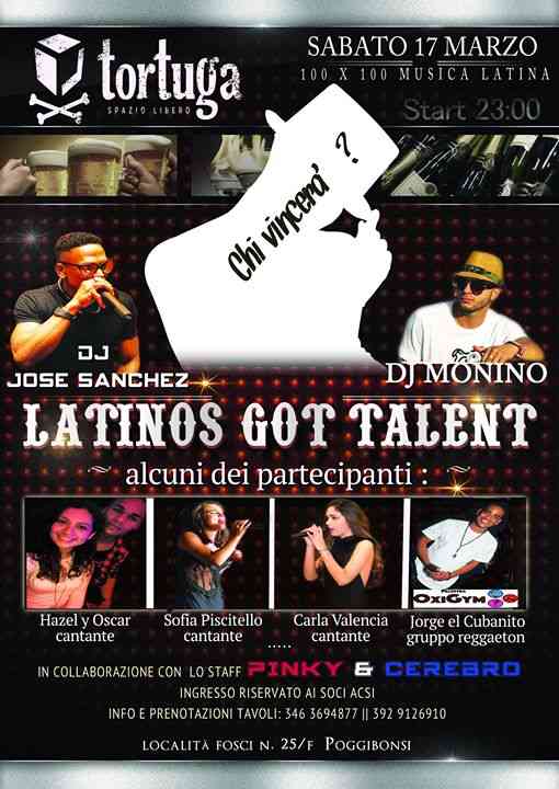 Latinos got talent - 100 x 100 musica latina