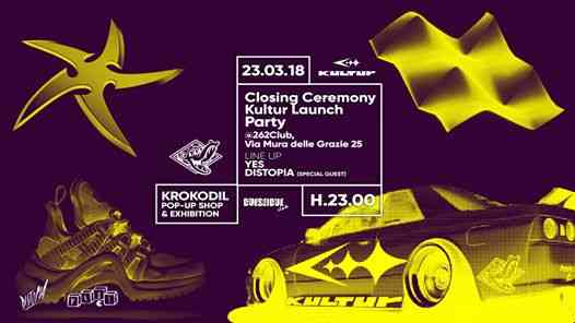 Kultur Launch Party w/ YES + Distopia