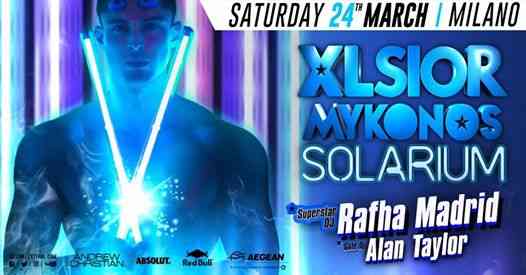 Xlsior Mykonos Solarium Saturday 24 March Track Milano