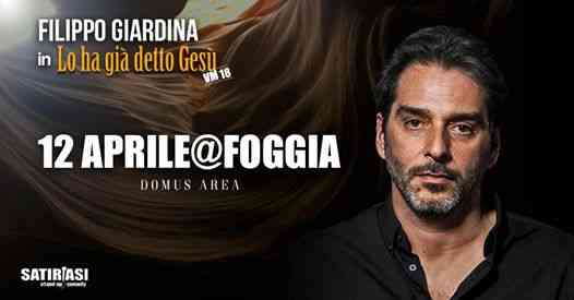 Filippo Giardina︱Live a Foggia