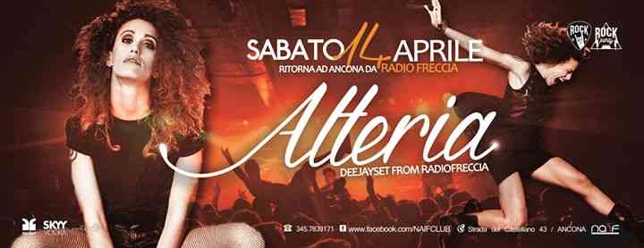 Sabato 14 Aprile - RADIOFreccia Alteria presso NAIF CLUB Ancona