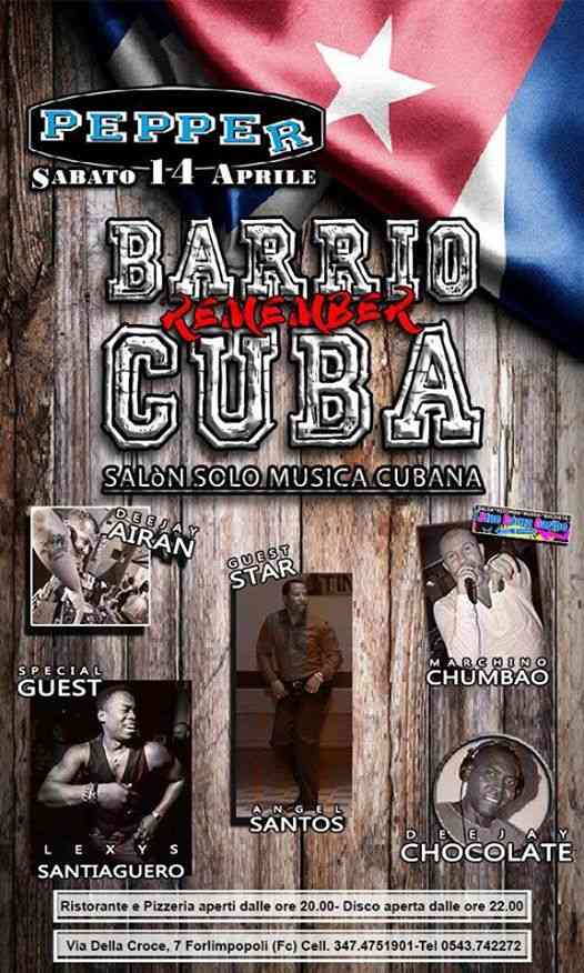 1° Remember Barrio CUBA