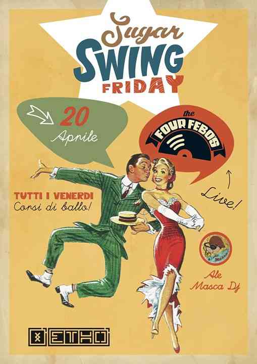 ✮ Sugar SWING Friday ✮ The Four Febo's ✮ LIVE