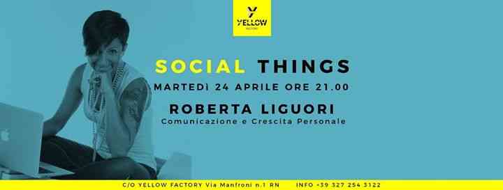 Social Things: Roberta Liguori