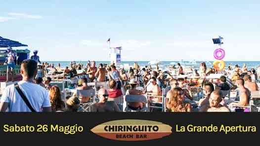 La grande apertura - Chiringuito 26 Rimini