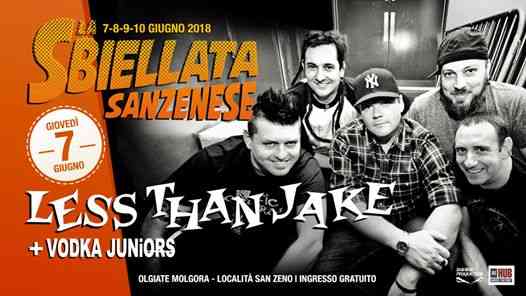 Less Than Jake at La Sbiellata, Olgiate Molgora (LC)