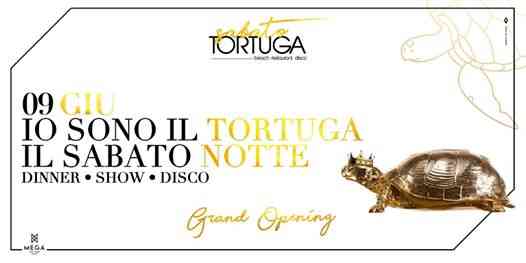 Sabato 9 Giugno Inaugura < Tortuga > Dinner_Show_Disco.