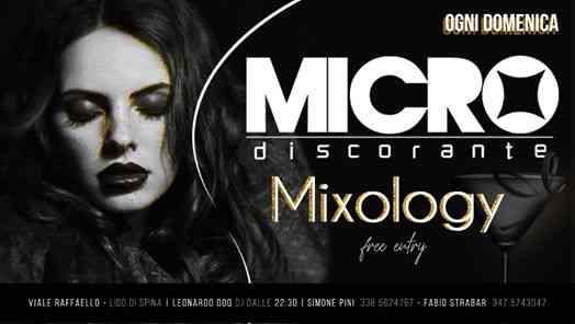 Mixology at MICRO Lido di Spina