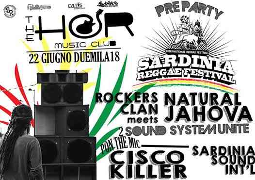 II° Preparty Sardinia Reggae Fest feat Natural Jahova full Sound