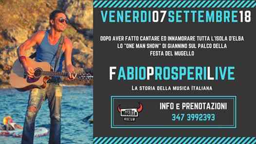 Fabio Prosperi "One Man Show" Live@FestadelMugello