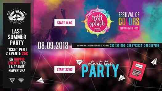 Holi Splash Festival Tour 2018 (Pateda- Sondrio)