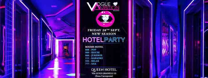 Vogue Ambition Milano - Opening Hotel Party - Venerdì 28.09.18