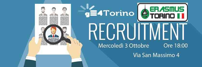 Erasmus Torino Recruitment