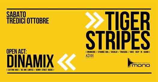 Mono Phase Sixteen: Opening Party w/ Tiger Stripes plus Dinamix