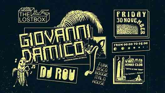 Giovanni Damico + DJ Rou, all night long!