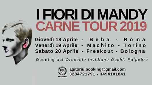 I Fiori di Mandy + Special Guest, opening act: OiO