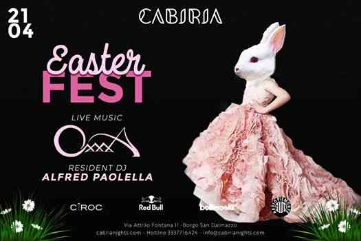 Dom 21 Aprile - Pasqua Cabiria - OXXXA Live + Alfred Paolella