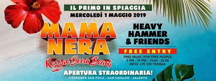 1 Maggio 2019 al Mamanera - Il Primo in Spiaggia - free entry