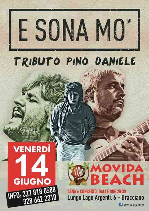E SONA MO' Tributo Pino Daniele Live@Movida Beach