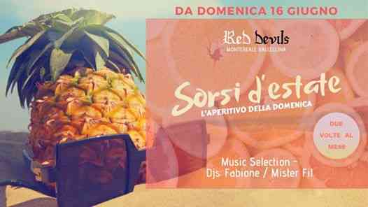 Dom 16/6 Sorsi D’Estate Opening / Red Devils
