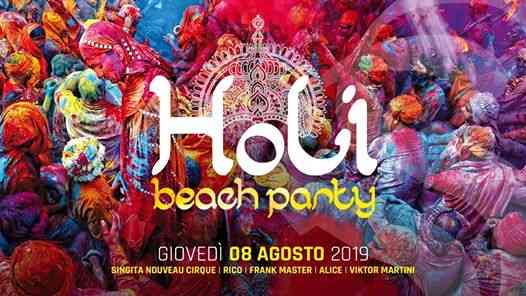 Holi Beach Party