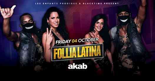 Akab Club Follia Latina Party Venerdì 04.10.19
