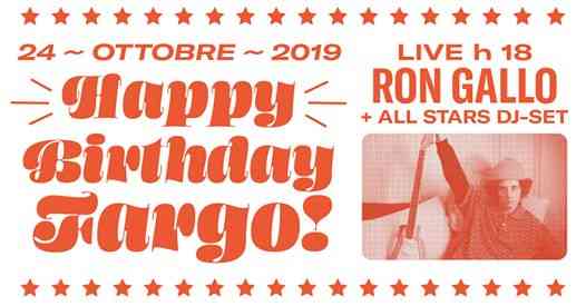 Fargo11 - Undici anni di Fargo, Live: Ron Gallo (solo)