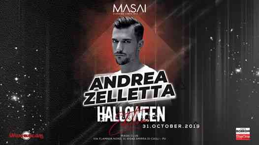 Halloween Masai Club with Andrea Zelletta - 31 Ottobre 2019