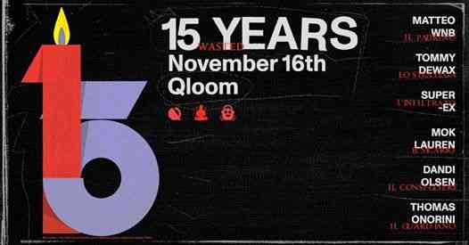 Qloom presenta "15 anni di militanza"