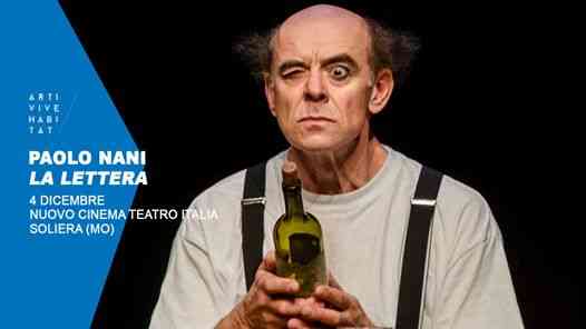 Paolo Nani > La lettera ad Arti Vive