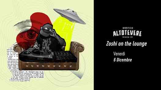 Zoshi on the lounge ▲ Birrificio Altotevere