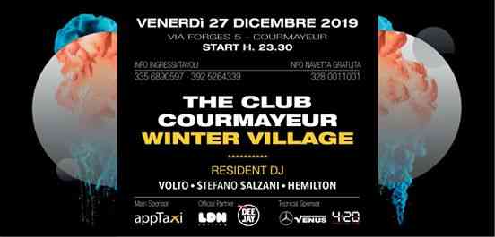 27.12 The Club Courmayeur - Winter Village
