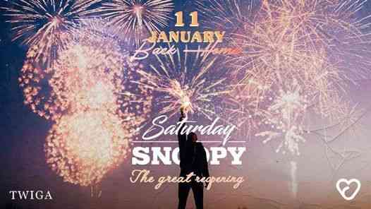 ◆ Saturday Snoopy ◆ The Great Reopening | 11 Gennaio