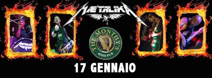 Metallica Tribute by Maetalika live at Monthy's Irish Pub (AQ)