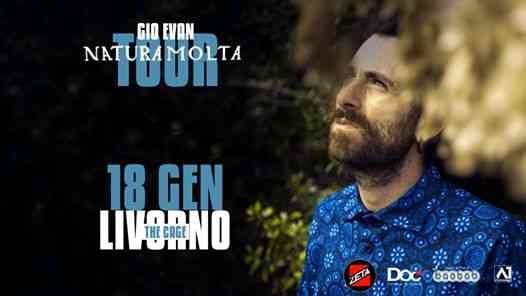 Gio Evan a Livorno // The Cage - Sabato 18 Gennaio 2020