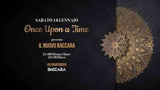 Once Upon A Time • Il Sabato Over • 18 Gennaio •