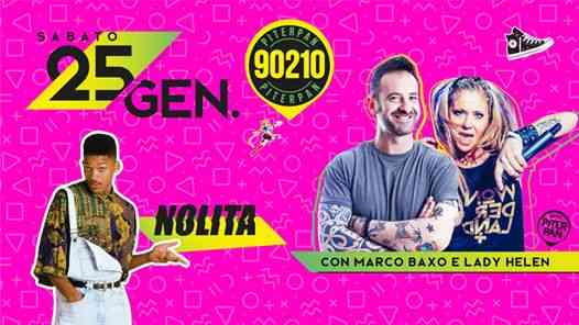 RadioPiterpan 90210 ∙ Sabato 25 Gen. w/ Marco Baxo & Lady Helen