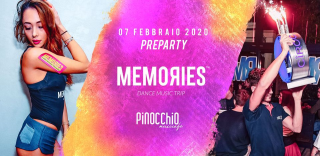 Preparty MEMORIES - Pinocchio Musicafè