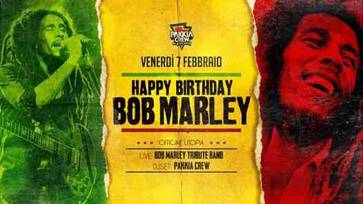 Happy Birthday Bob Marley! // Officine Utopia