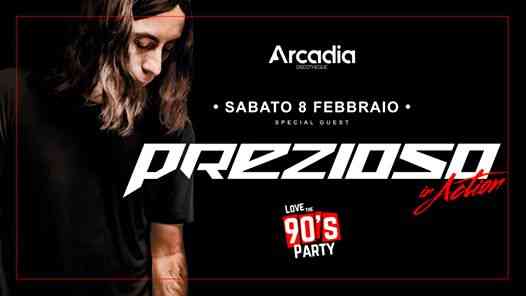LoveThe90sParty Guest #Prezioso - Arcadia Discotheque