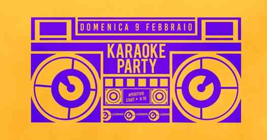 Karaoke Party + Aperitivo della Domenica