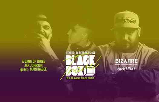 Blackbox Travel, it's all about black music @Bizarre, Free Entry
